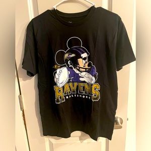 Disney Baltimore Ravens Tee, Womens sz M